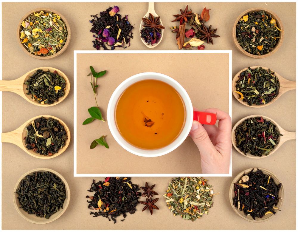 Vaisselle de thé élégante